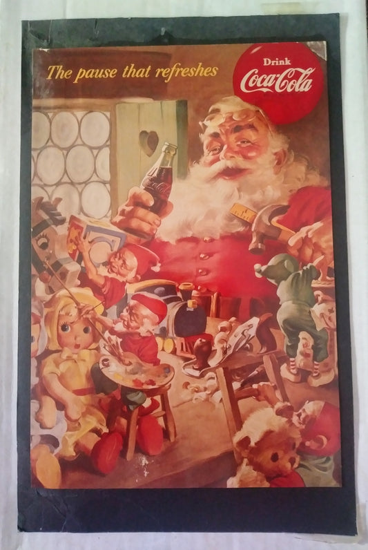 Coca-Cola Ad - Santa and Elves