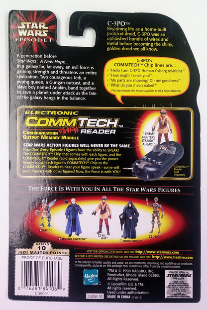 Star Wars Commtech action figure - C-3PO