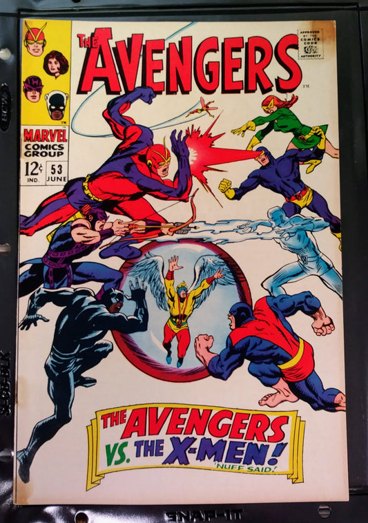 Avengers #053, Marvel Comics (June 1968)
