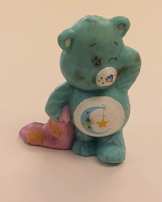 Care Bears mini figure - Bedtime Bear (with blanket)
