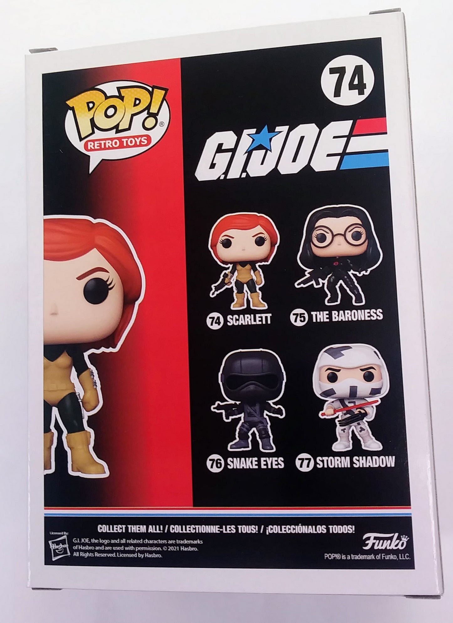 Retro Toys Funko Pop - Scarlett (G.I. Joe)