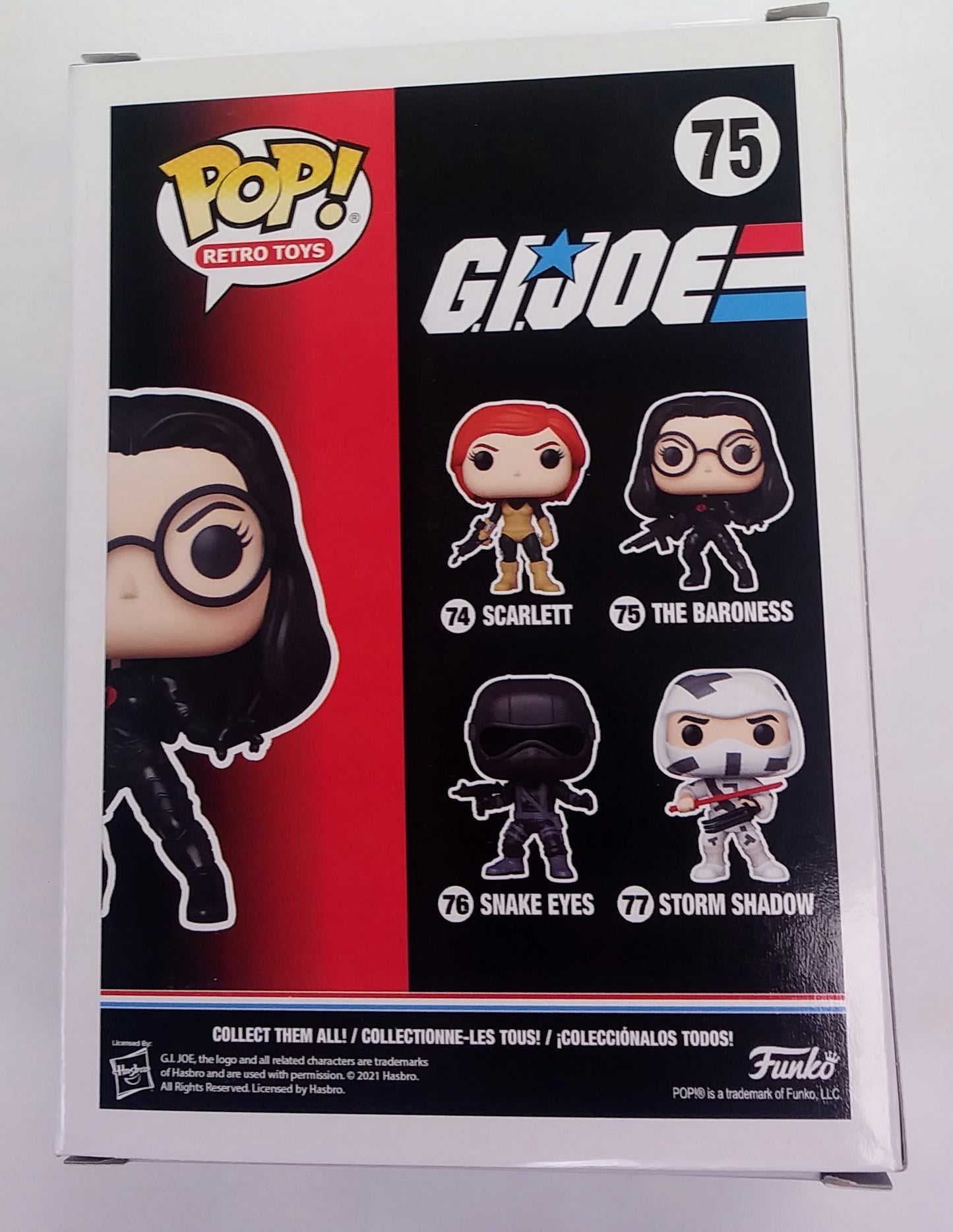 Retro Toys Funko Pop - The Baroness (G.I. Joe)