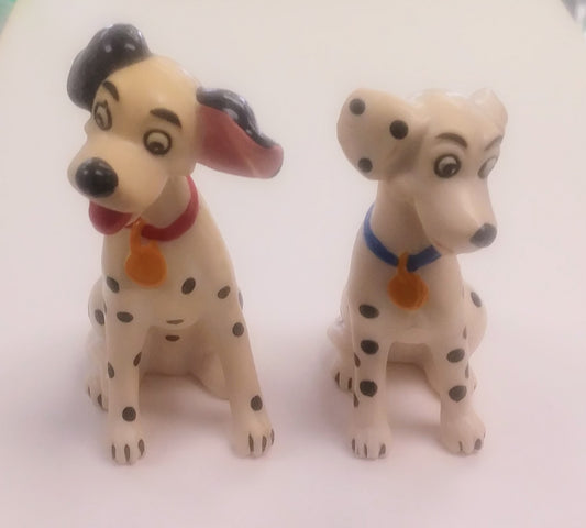 Disney PVC figure set - Pongo and Perdita