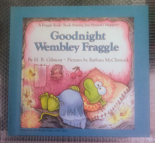 Fraggle Rock HC Book - Goodnight Wembley Fraggle