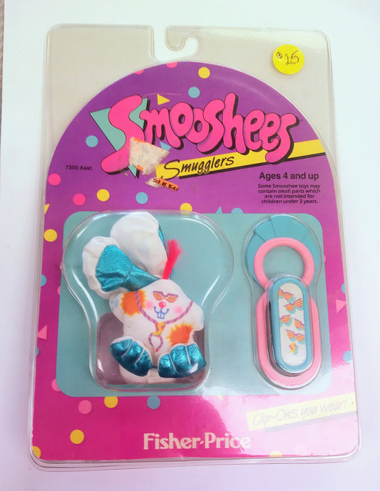 Smooshees Smugglers Clip-On - Snuggle Bunny