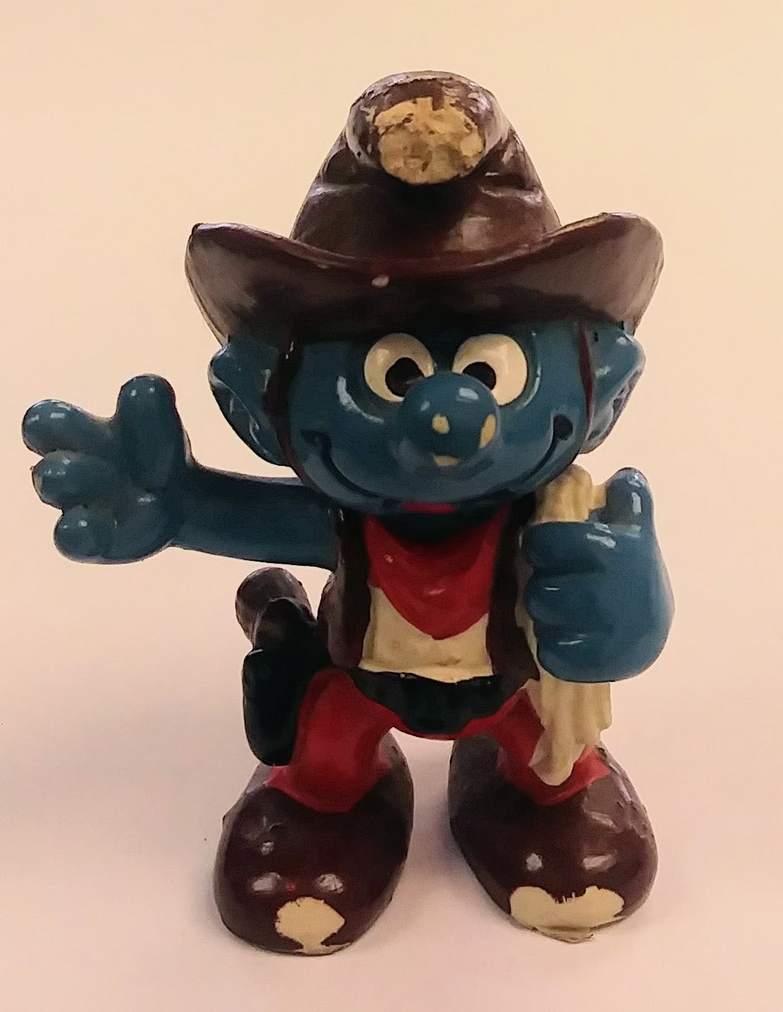 Smurfs PVC figure - Cowboy Smurf