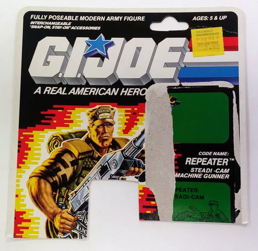 G.I. Joe figure card - Repeater