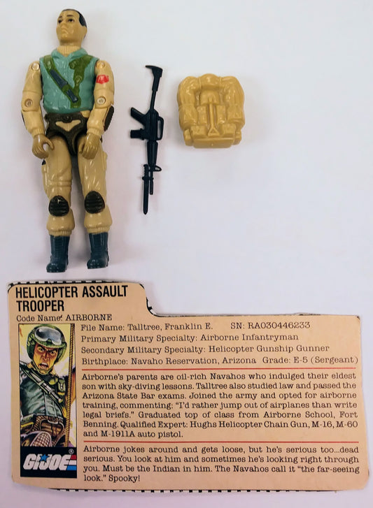 G.I. Joe action figure - Airborne (Helicopter Assault Trooper)