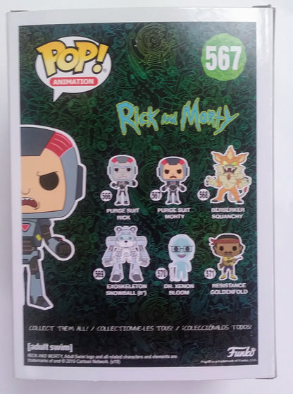 Animation Funko Pop - Purge Suit Morty (Rick and Morty)