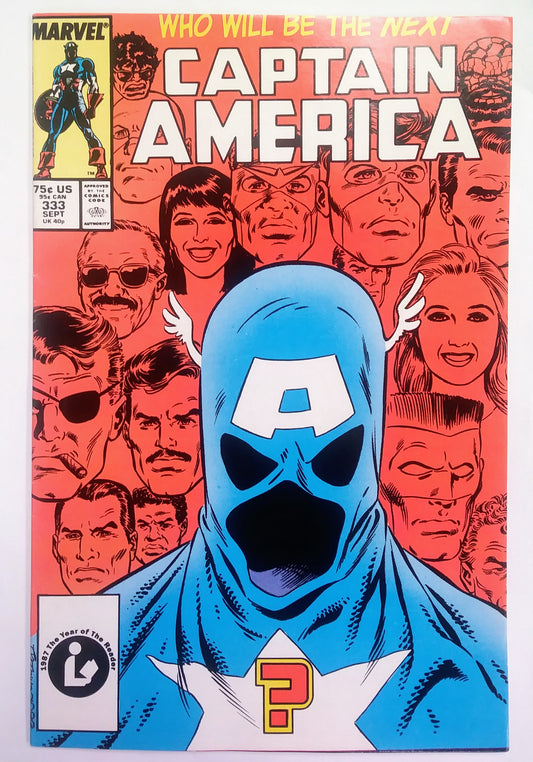 Marvel Comics: Captain America #333