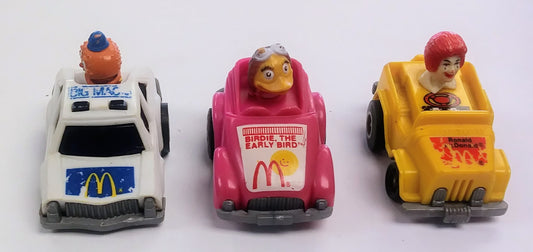 McDonald's Happy Meal toy set - Birdie, Ronald, and Big Mac