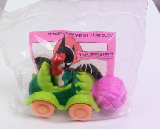 DC Happy Meal toy - Poison Ivy Car (Bagged)