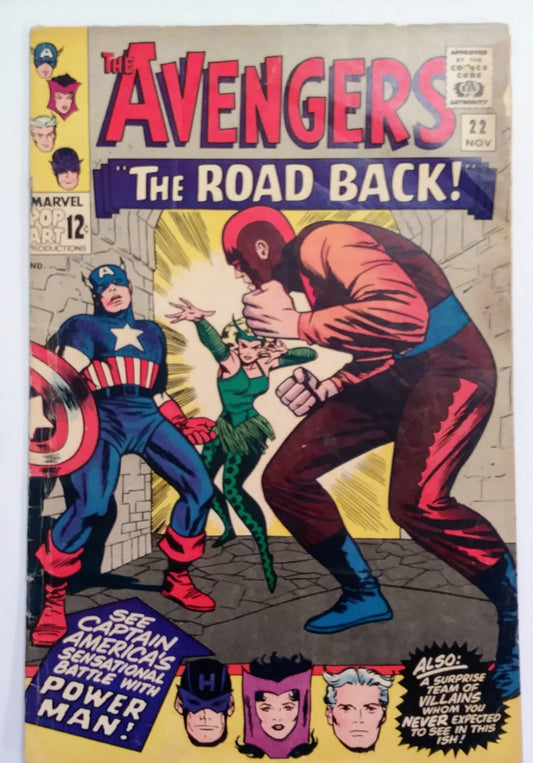 Avengers #022, Marvel Comics (November 1965)