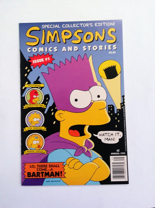 Bongo Comics: Simpson Comics and Stories #1 (Ashcan)
