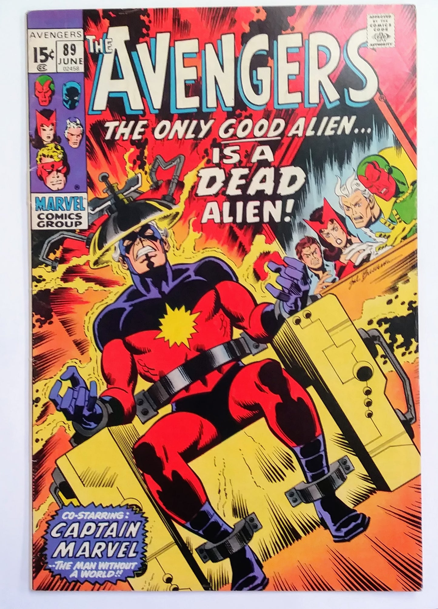 Avengers #089, Marvel Comics (June 1971)