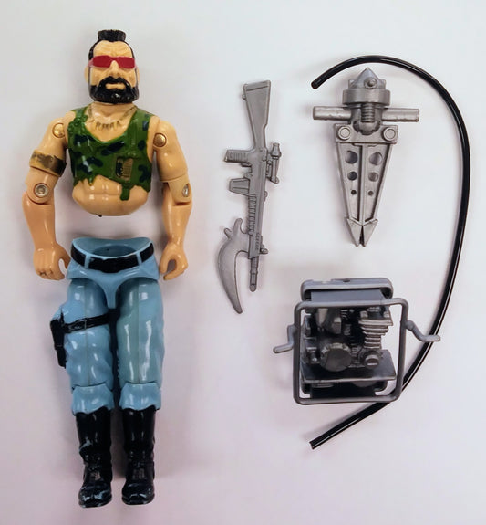 G.I. Joe COBRA action figure - Ripper (Dreadnok)