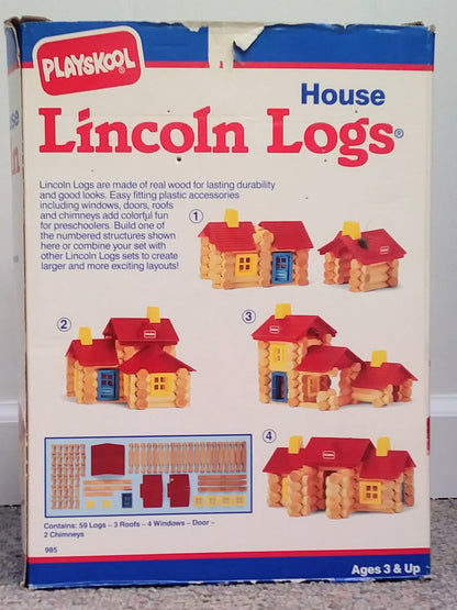 Playskool Lincoln Logs set