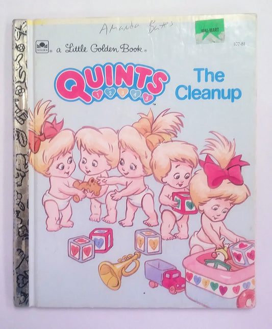 Little Golden Book - Quints: The Cleanup