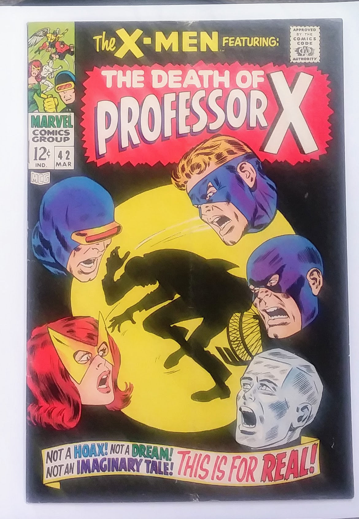 X-Men #042, Marvel Comics (March 1968)