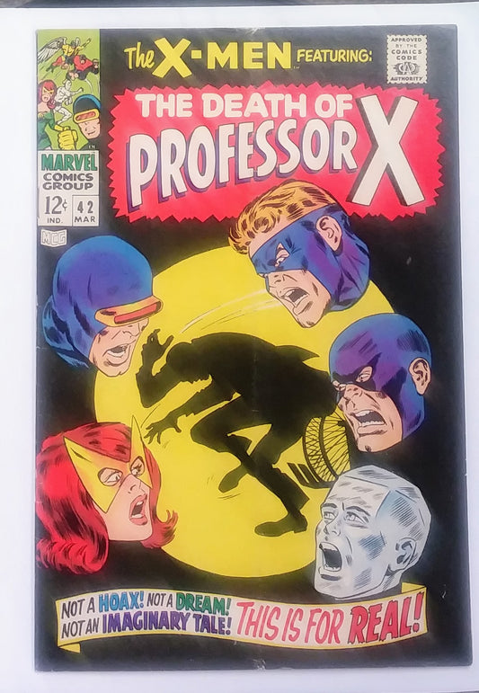 X-Men #042, Marvel Comics (March 1968)