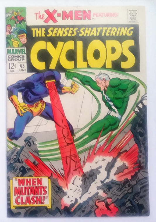 X-Men #045, Marvel Comics (June 1968)