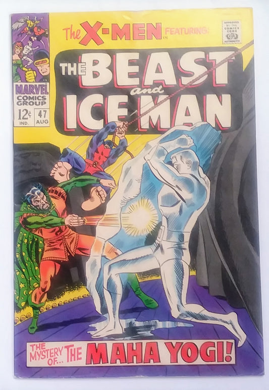 X-Men #047, Marvel Comics (August 1968)