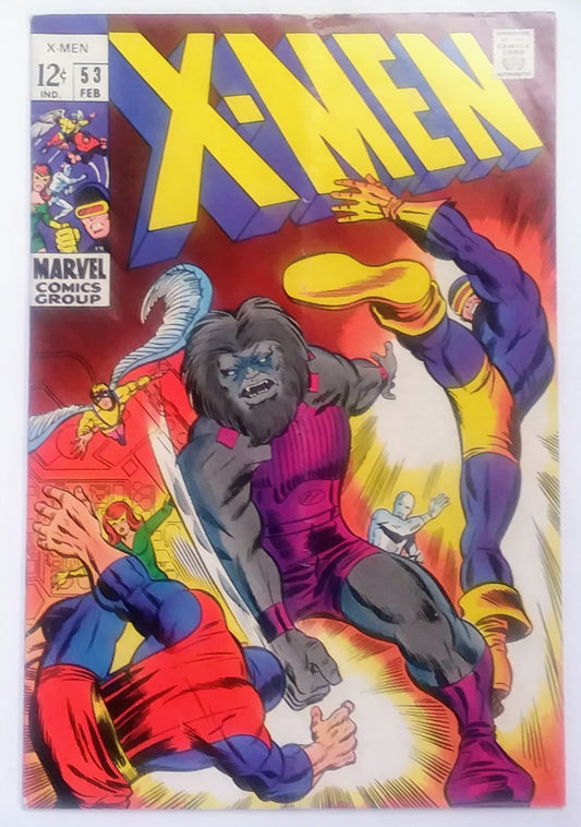 X-Men #053, Marvel Comics (February 1969)