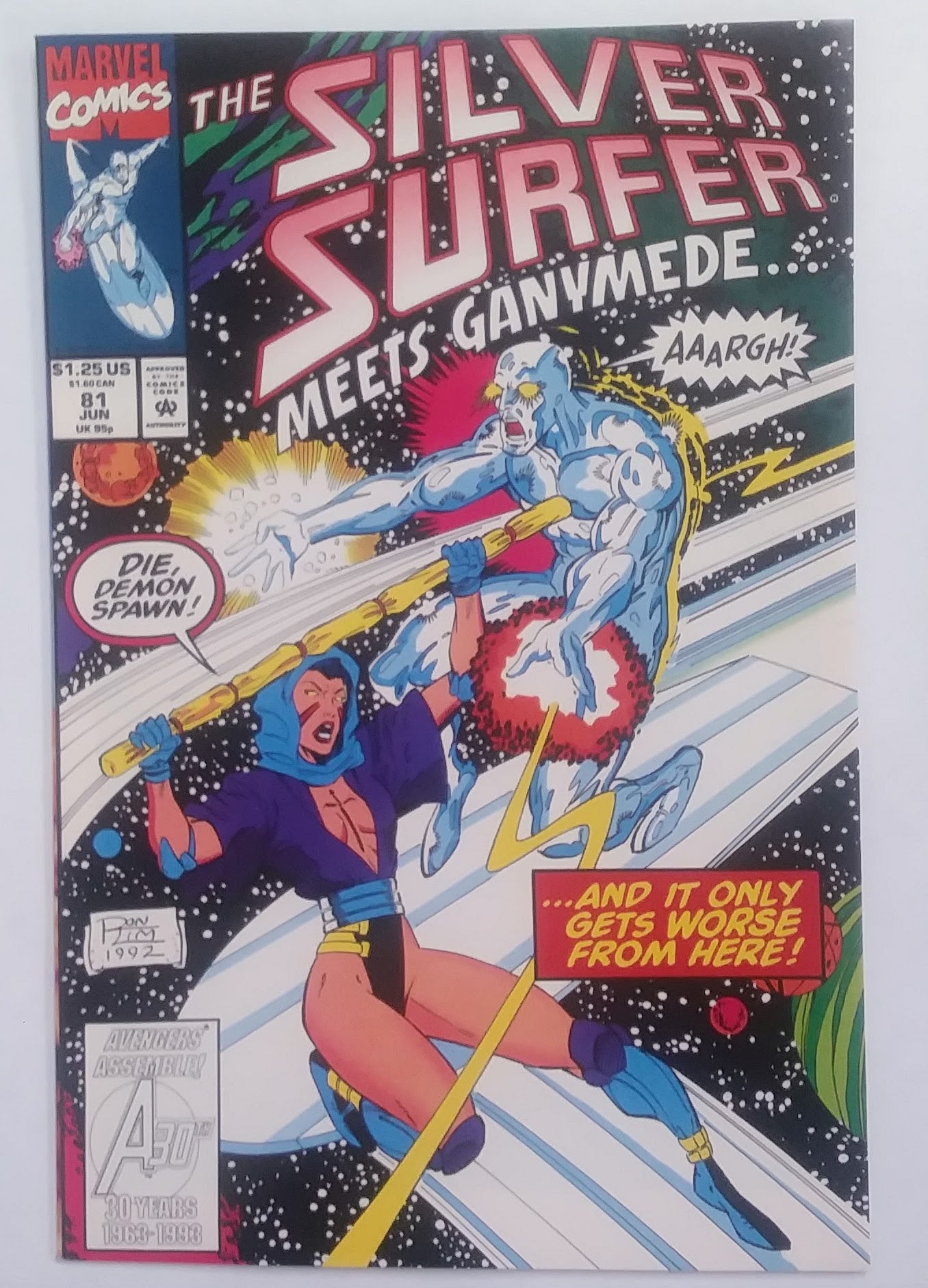 Marvel Comics: Silver Surfer V3 #081