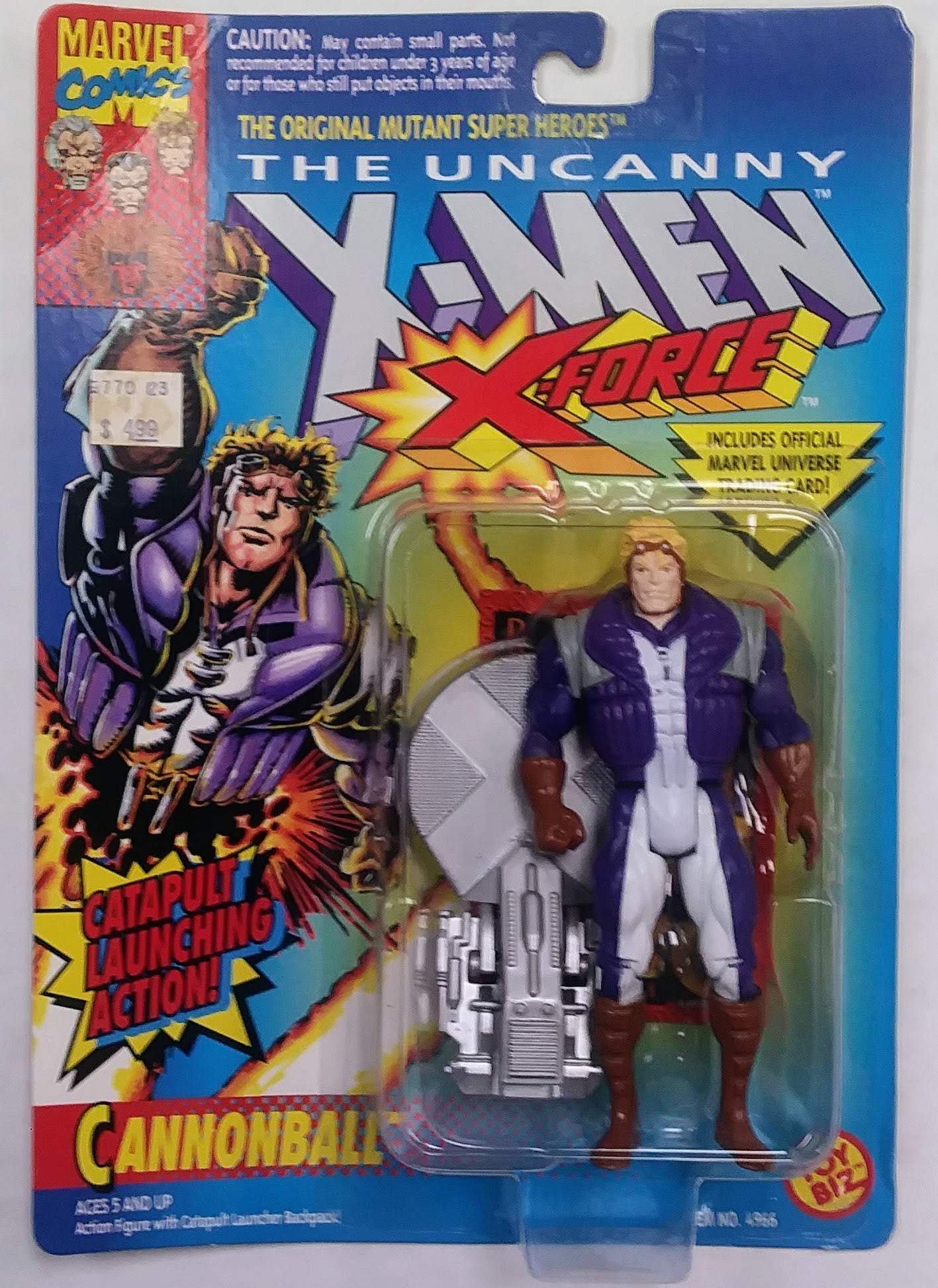 Marvel carded action figure - Cannonball (X-Force)