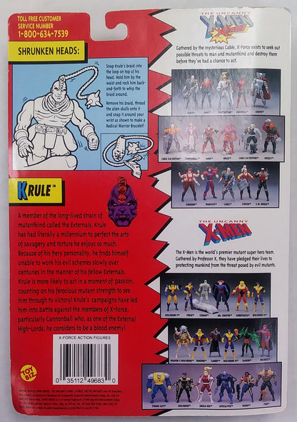 Marvel carded action figure - Krule (Evil Mutants)