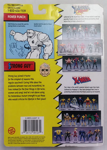 Marvel carded action figure - Strong Guy