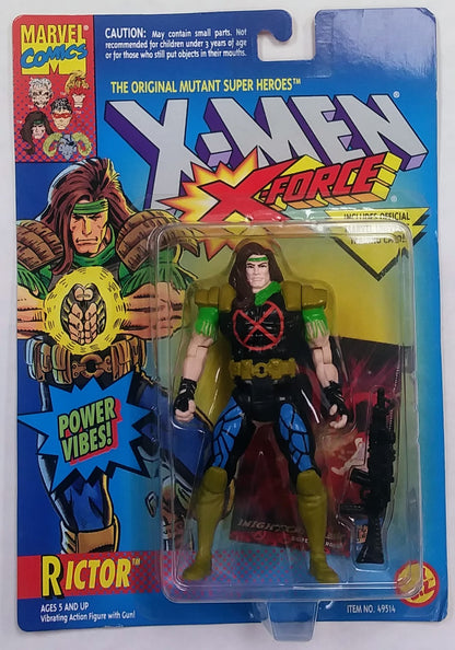 Marvel carded action figure - Rictor (X-Force)