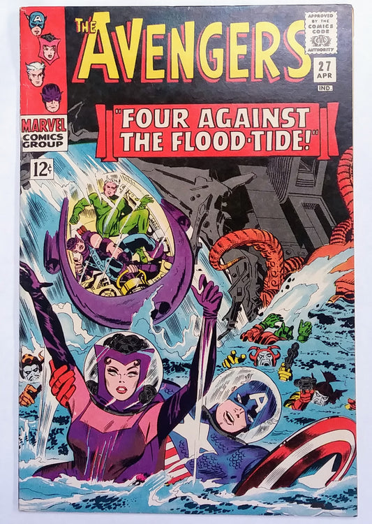 Avengers #027, Marvel Comics (April 1966)