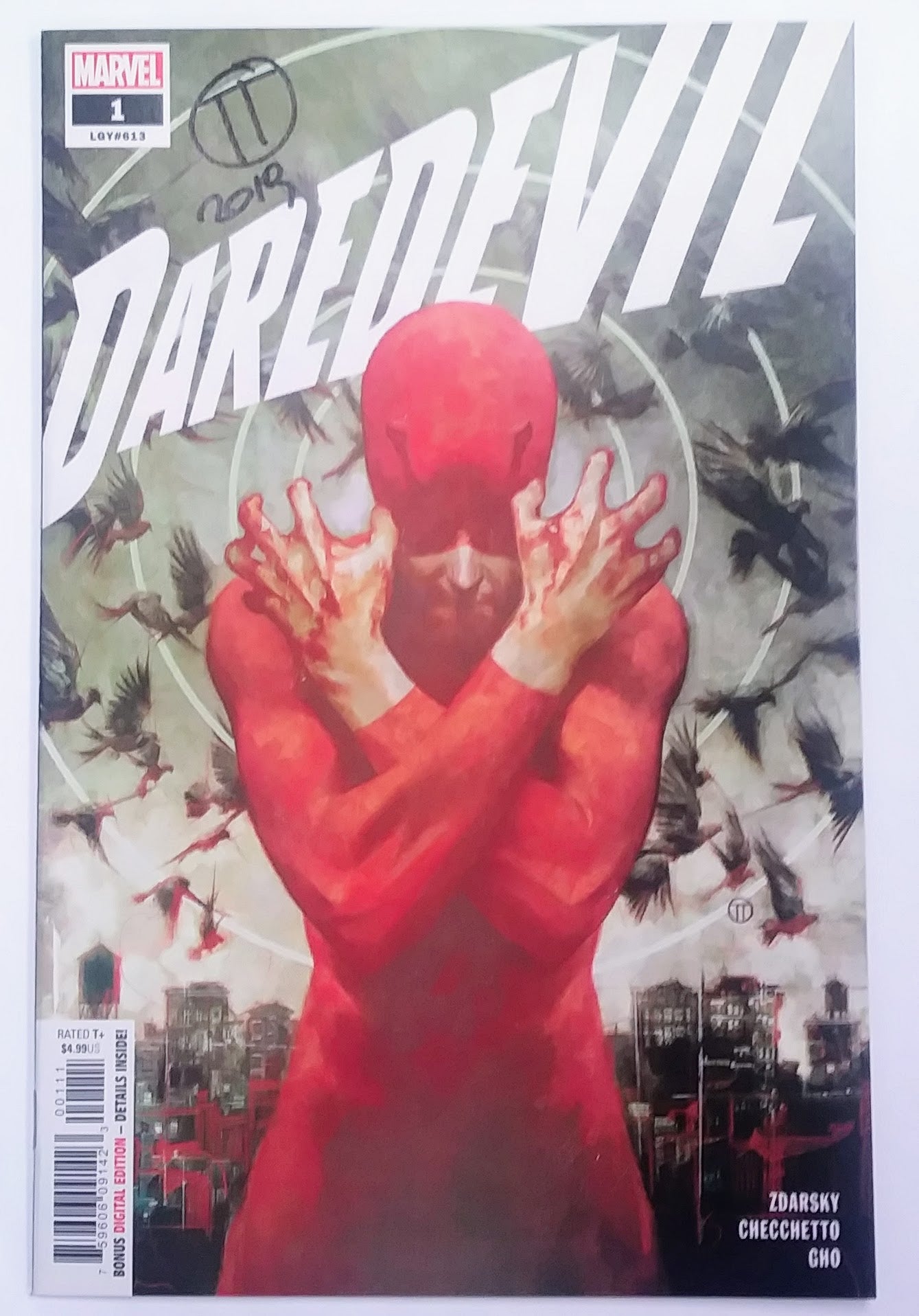 Signed Comics: Daredevil V6 #1, Marvel Comics