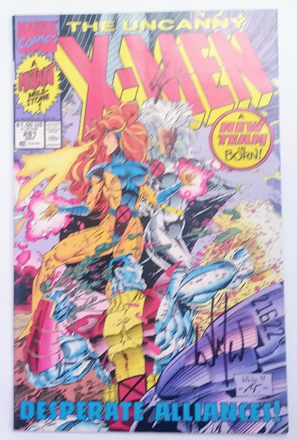 Signed Comics: Uncanny X-Men #281, Marvel Comics