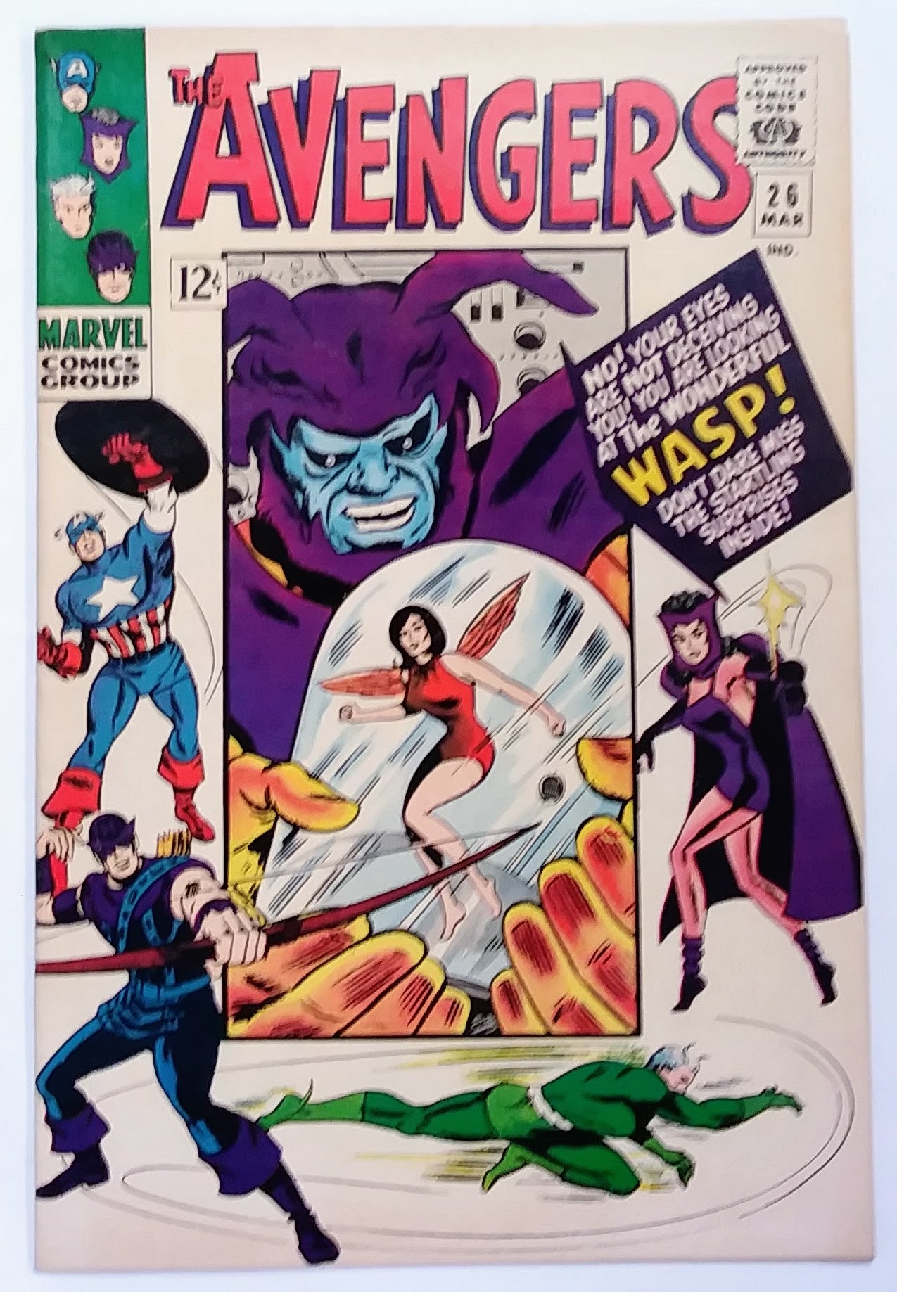 Avengers #026, Marvel Comics (March 1966, VF-)