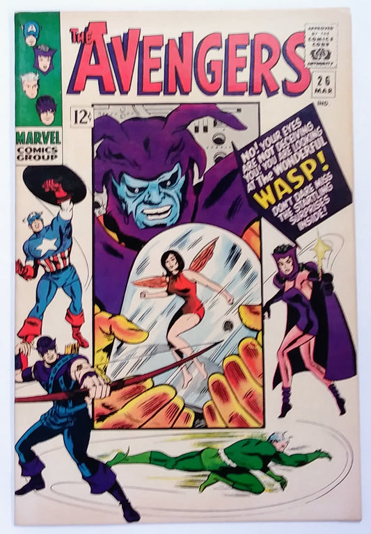 Avengers #026, Marvel Comics (March 1966)