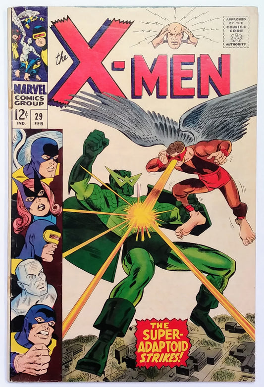 X-Men #029, Marvel Comics (February 1967, VG)