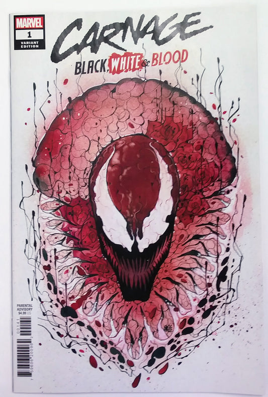 Marvel Comics: Carnage Black, White & Blood #1 (Momoko Variant)