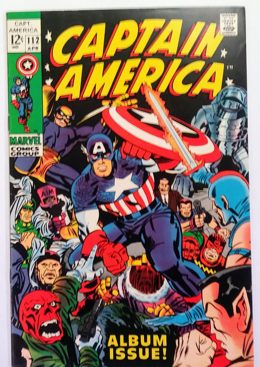 Captain America #112, Marvel Comics (April 1969)
