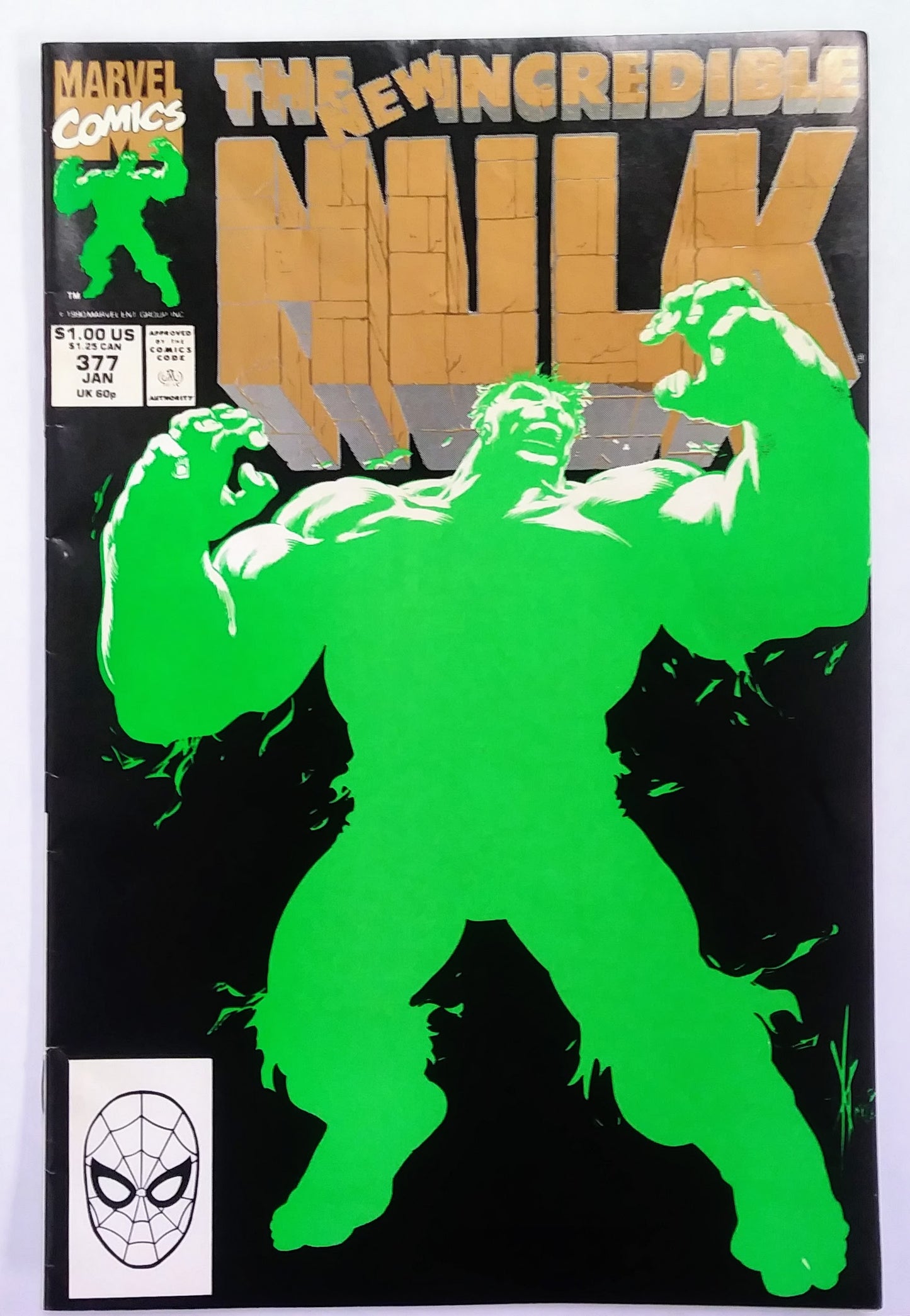 Marvel Comics: Incredible Hulk #377 (Second Printing)