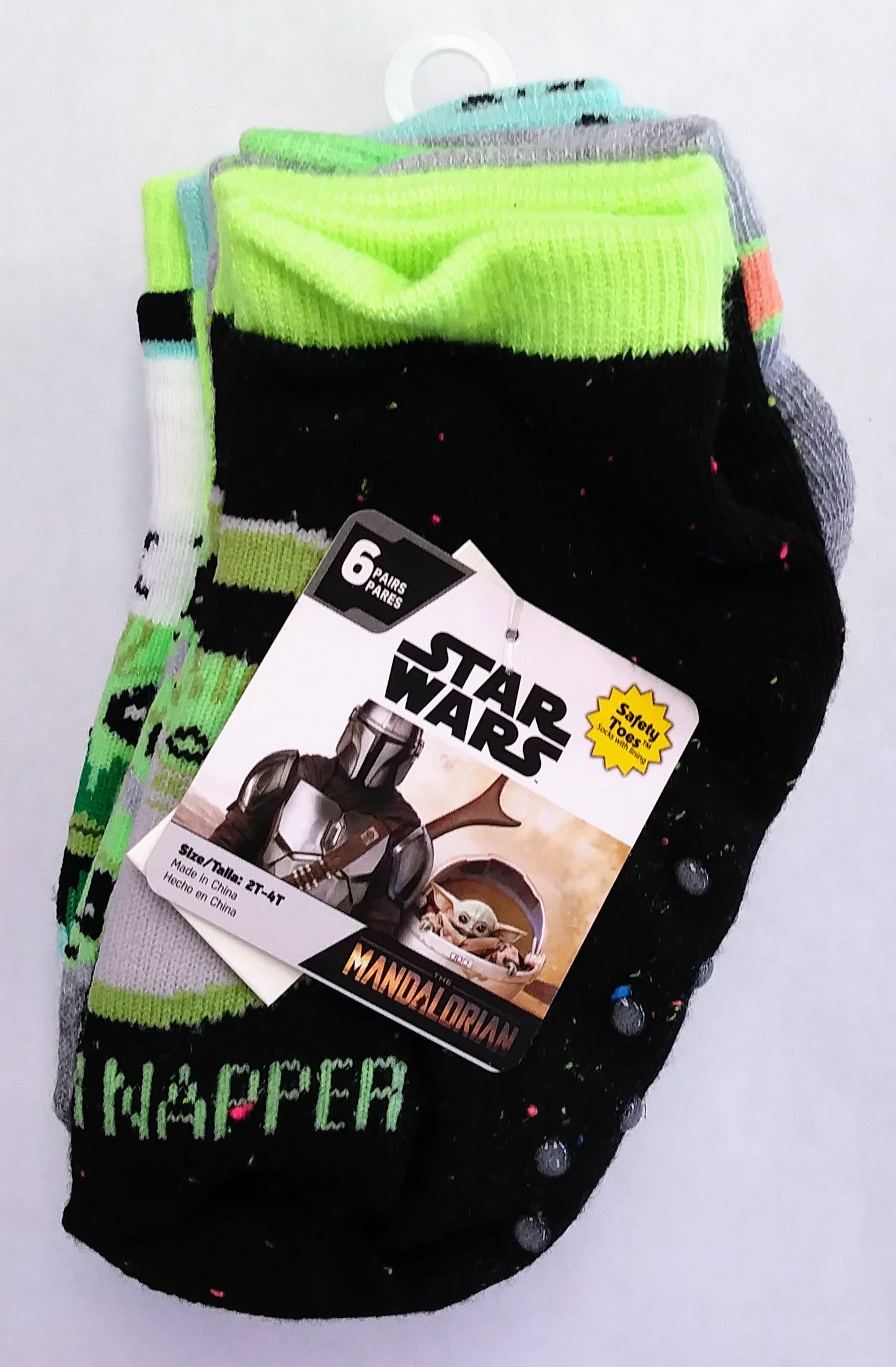 Star Wars Socks - Mandalorian Safety Toes