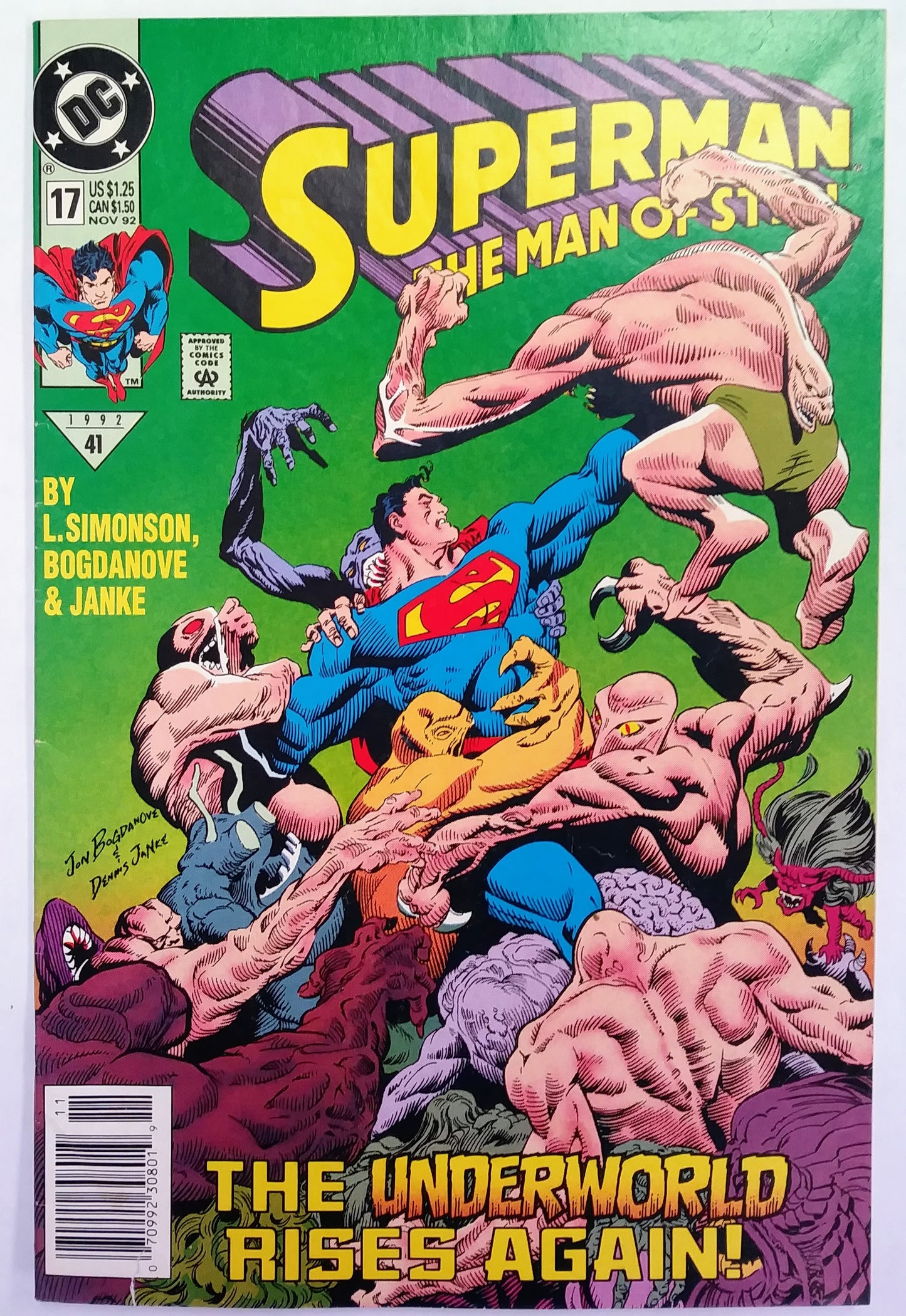 DC Comics: Superman: Man of Steel #17