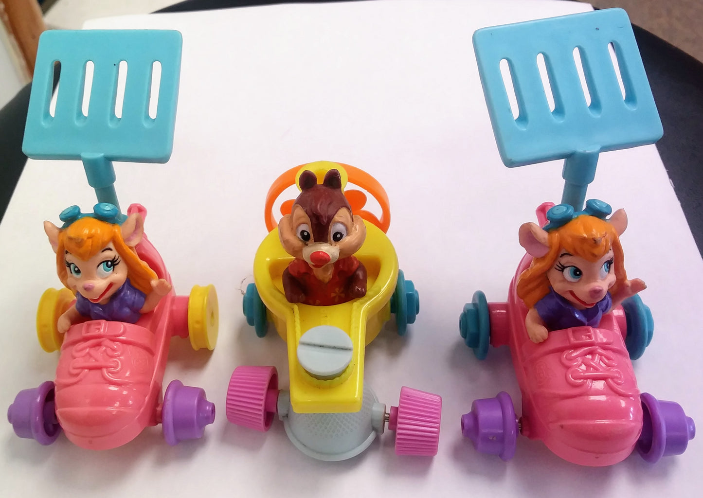 Disney Happy Meal toy set - Chip N' Dale Rescue Rangers (1989)