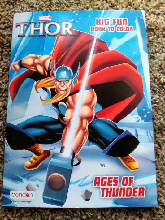 Thor Big Fun Coloring Book