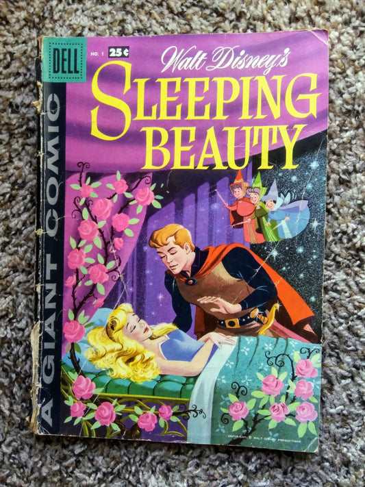 Dell Giant: Walt Disney's Sleeping Beauty #1, Dell Comics (April 1959)