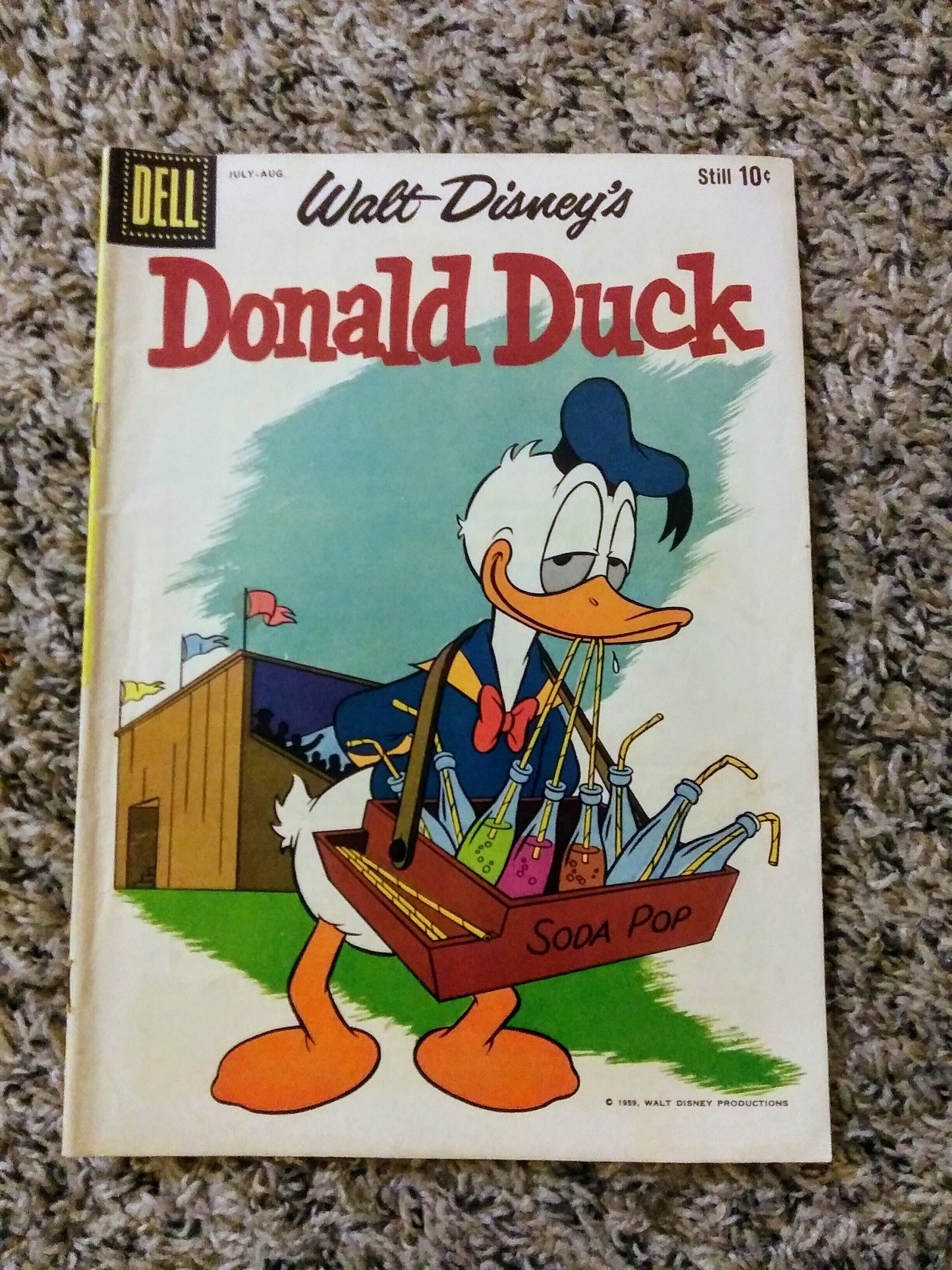 Walt Disney's Donald Duck #66, Dell Comics (July-Aug. 1959)