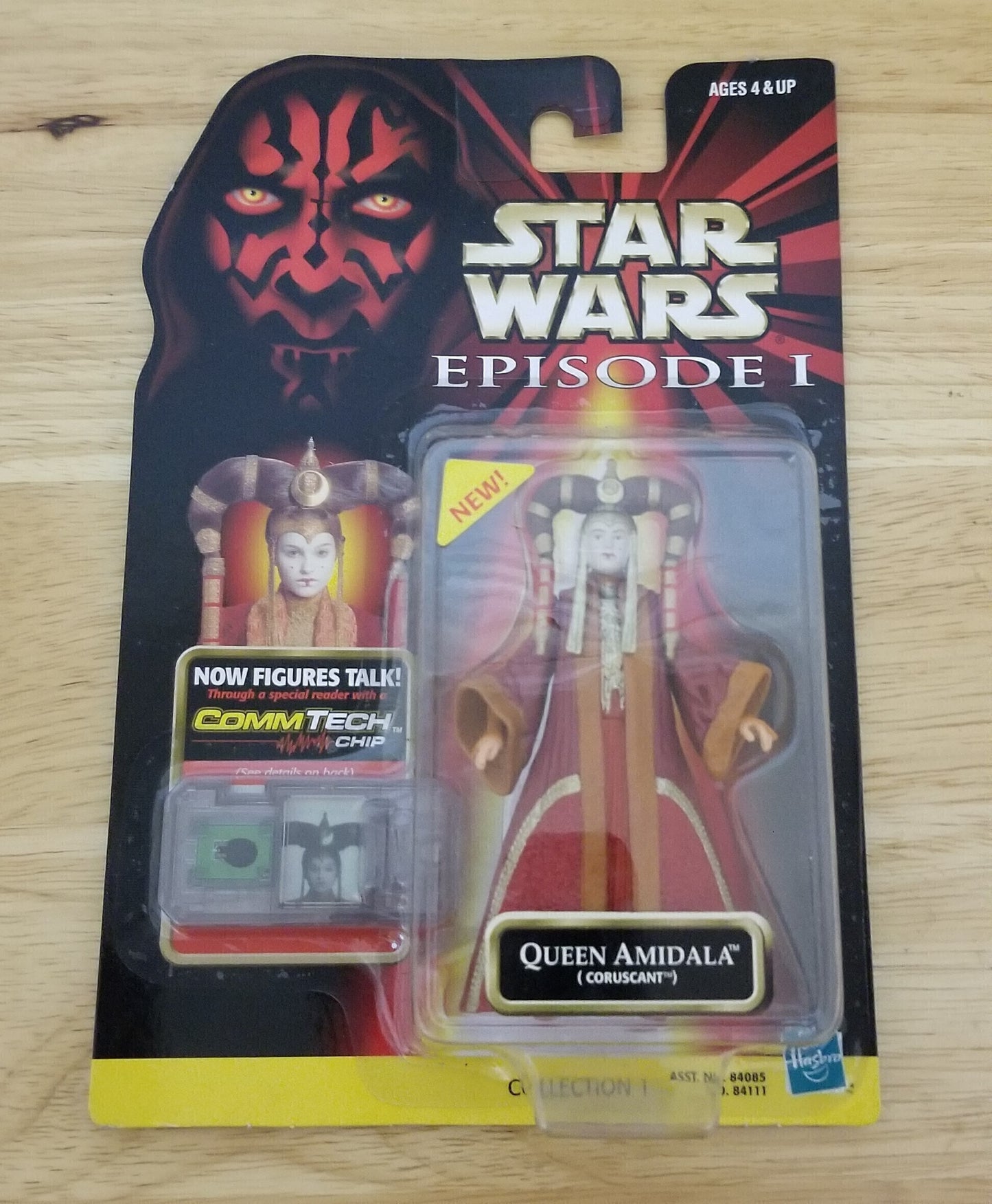 Star Wars Episode I Commtech action figure - Queen Amidala (Coruscant)