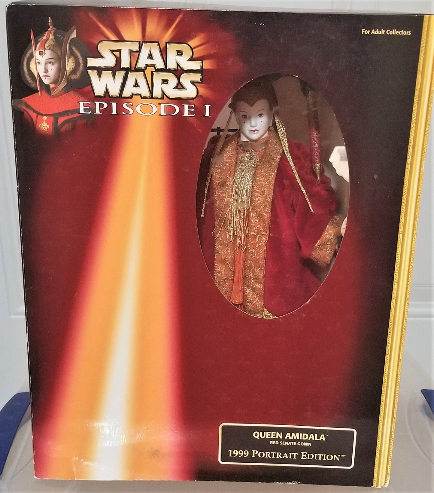 Star Wars Episode I Queen Amidala Portrait Edition Doll - Red Senate Gown