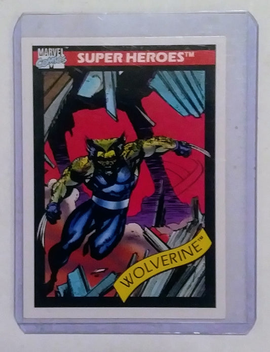 Marvel Universe Card - 1990 #037 Wolverine (Patch)